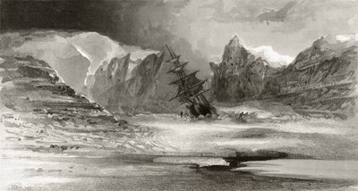 The Nip off Cape Cornelius Grinnell, Forge Bay, engraved by A.W. Graham, from 